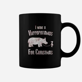 I Wants A Hippopotamus For Christmas Xmas Hippos Coffee Mug - Seseable