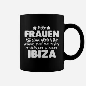 Ibiza-Liebhaber Damen Tassen: Beste fahren Ibiza, Frauen-Spruch Tee - Seseable