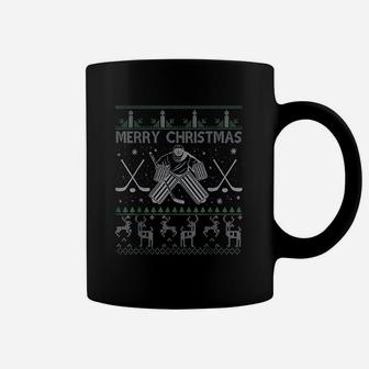 Ice Hockey Goalkeeper Christmas Gifts Coffee Mug - Seseable