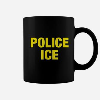 Ice Police Costume Federal Agent Halloween Coffee Mug - Seseable