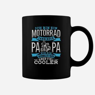 Ich Bin Ein Motorrad Fahrender Papa Tassen - Seseable