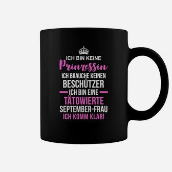Ich Bin Eine Tatowierte September Frau Tassen - Seseable