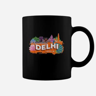 Id Rather Be In Delhi India Vintage Souvenir Coffee Mug - Seseable