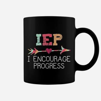 Iep I Encourage Progress Special Education School Teacher Coffee Mug - Seseable
