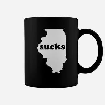 Illinois Sucks Coffee Mug - Seseable