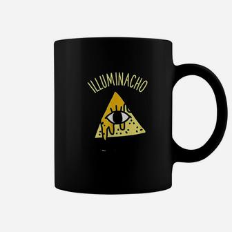 Illuminacho Funny All Seeing Eye Conspiracy Coffee Mug - Seseable