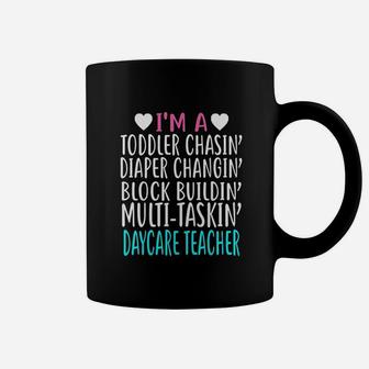 Im A Daycare Teacher Childcare Worker Gift Coffee Mug - Seseable