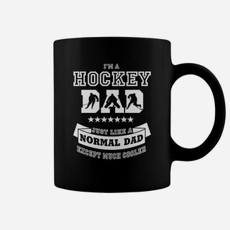 Im A Hockey Dad Coffee Mug - Seseable