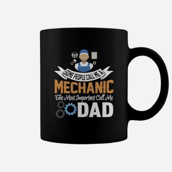 Im A Mechanic Dad T Shirt T-shirt Coffee Mug - Seseable