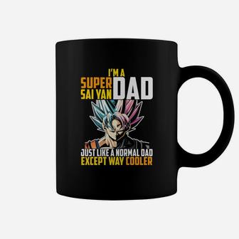 Im A Super Saiyan Dad Just Like A Normal Dad Except Way Cooler Coffee Mug - Seseable