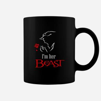 I'm Her Beast T Shirt His Beauty Coffee Mug - Seseable