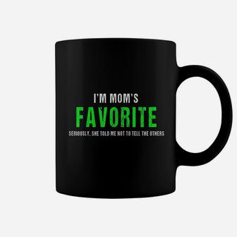 Im Moms Favorite Funny Sibling Joke Family Gift Coffee Mug - Seseable