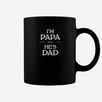 Im Papa Hes Dad Lgbt Gay Fathers Coffee Mug - Seseable