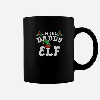 Im The Daddy Elf Matching Family Christmas Shirts Coffee Mug - Seseable