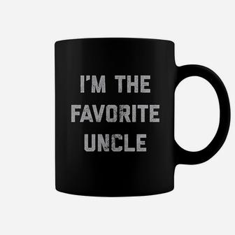 I'm The Favorite Uncle Funny Family Niece Nephew Coffee Mug - Seseable