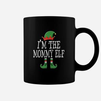Im The Mommy Elf Group Matching Family Christmas Mama Mom Coffee Mug - Seseable