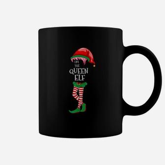I'm The Queen Elf Christmas Matching Family Group Gift Coffee Mug - Seseable