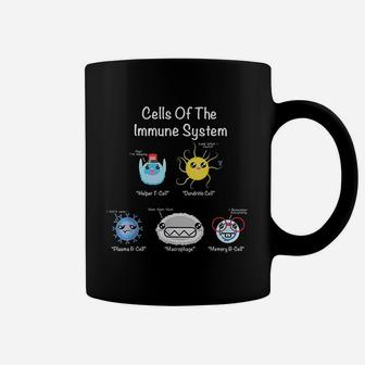 Immune System Cells Biology Cell Science Immunologist Coffee Mug - Seseable