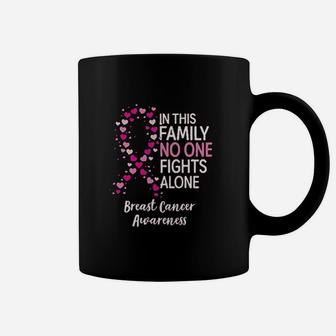 In This Family No One Fight Alone Awareness Coffee Mug - Seseable