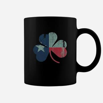 Irish Flag Of Texas Shamrock Coffee Mug - Seseable