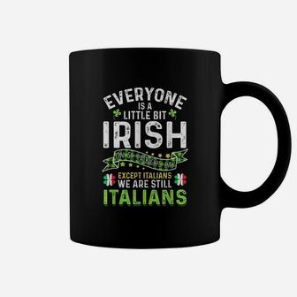 Irish Italian St Patricks Day Shamrock Italian Flag Gift Coffee Mug - Seseable