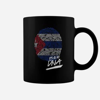 It Is In My Dna Cuba Baby Proud Country Flag Coffee Mug - Seseable