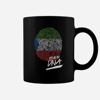 It Is In My Dna Equatorial Guinea Baby Proud Country Flag Coffee Mug - Seseable