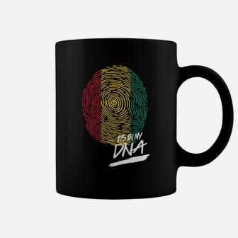 It Is In My Dna Guinea Baby Proud Country Flag Coffee Mug - Seseable