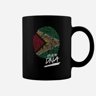 It Is In My Dna Guyana Baby Proud Country Flag Coffee Mug - Seseable