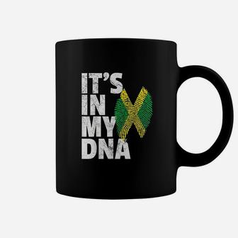 It Is In My Dna Jamaica Flag Jamaican Pride Coffee Mug - Seseable