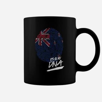 It Is In My Dna New Zealand Baby Proud Country Flag Coffee Mug - Seseable