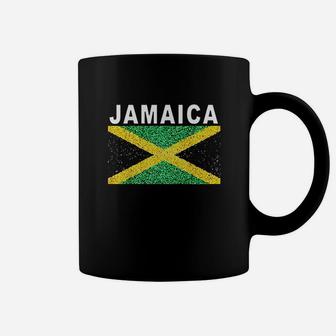 Jamaica Flag Artistic Jamaican National Pride Coffee Mug - Seseable