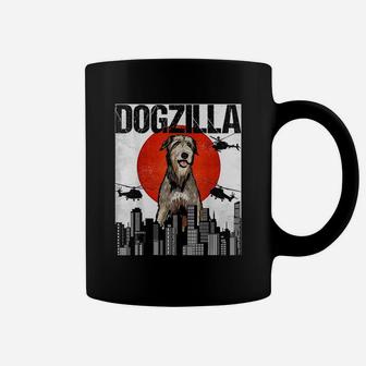 Japanese Dogzilla Irish Wolfhound Coffee Mug - Seseable