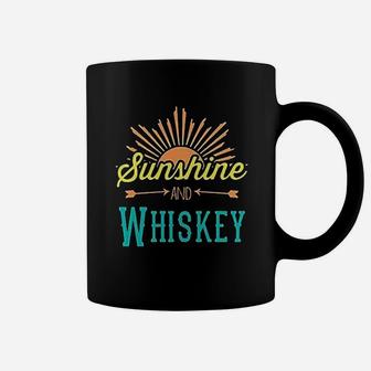 July 4th Sunshine And Whiskey Sleeveless Athletic Coffee Mug - Seseable