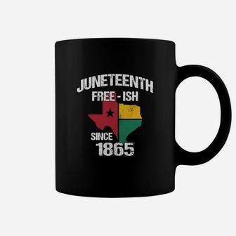 Juneteenth Free Ish Since 1865 Texas Coffee Mug - Seseable