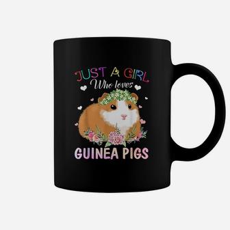 Just A Girl Who Loves Guinea Pigs Animal Lover Gift Coffee Mug - Seseable