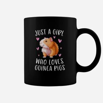 Just A Girl Who Loves Guinea Pigs Funny Cavy Gifts For Girls Coffee Mug - Seseable