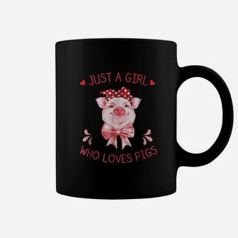 Just A Girl Who Loves Pigs Pig Lover Gifts Coffee Mug - Seseable