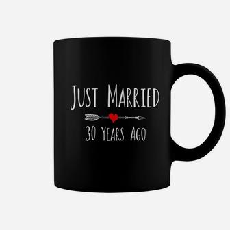 Just Married 30 Years Ago Husband Wife Anniversary Coffee Mug - Seseable