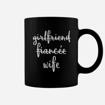 Just Married Gift Girlfriend Fiancee Wife Coffee Mug - Seseable