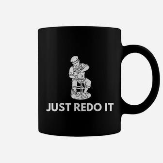 Just Redo It Funny Pottery For Sculptor And Artist Coffee Mug - Seseable