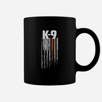 K9 Thin Orange Line Search And Rescue Coffee Mug - Seseable