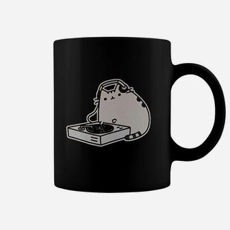 Kawaii The Cat Dj Chubby Coffee Mug - Seseable