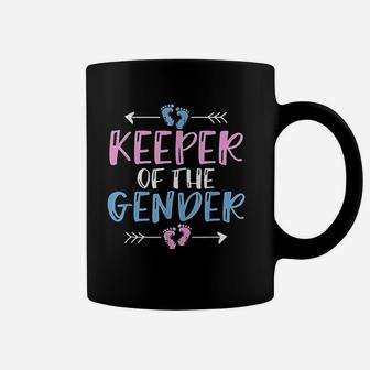 Keeper Of The Gender -cute Gender Reveal Baby Coffee Mug