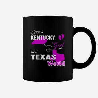 Kentucky Girl In Texas Coffee Mug | Seseable UK