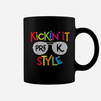 Kickin It Prek Style Kids Back To School Teacher Coffee Mug - Seseable