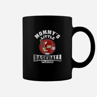 Kids Baseball Boys Daddys Little Baseball Player Coffee Mug - Seseable