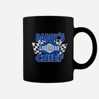 Kids Racing Daddys Lil Crew Chief Coffee Mug - Seseable