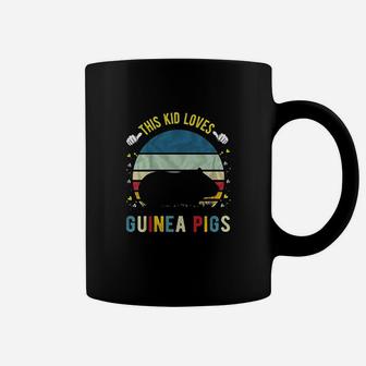 Kids This Kid Loves Guinea Pigs Boys And Girls Guinea Pig Gift Coffee Mug - Seseable