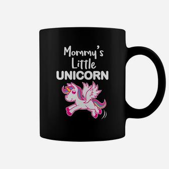Kids Unicorn Mommys Little Unicorn Girls Magic Rainbow Coffee Mug - Seseable